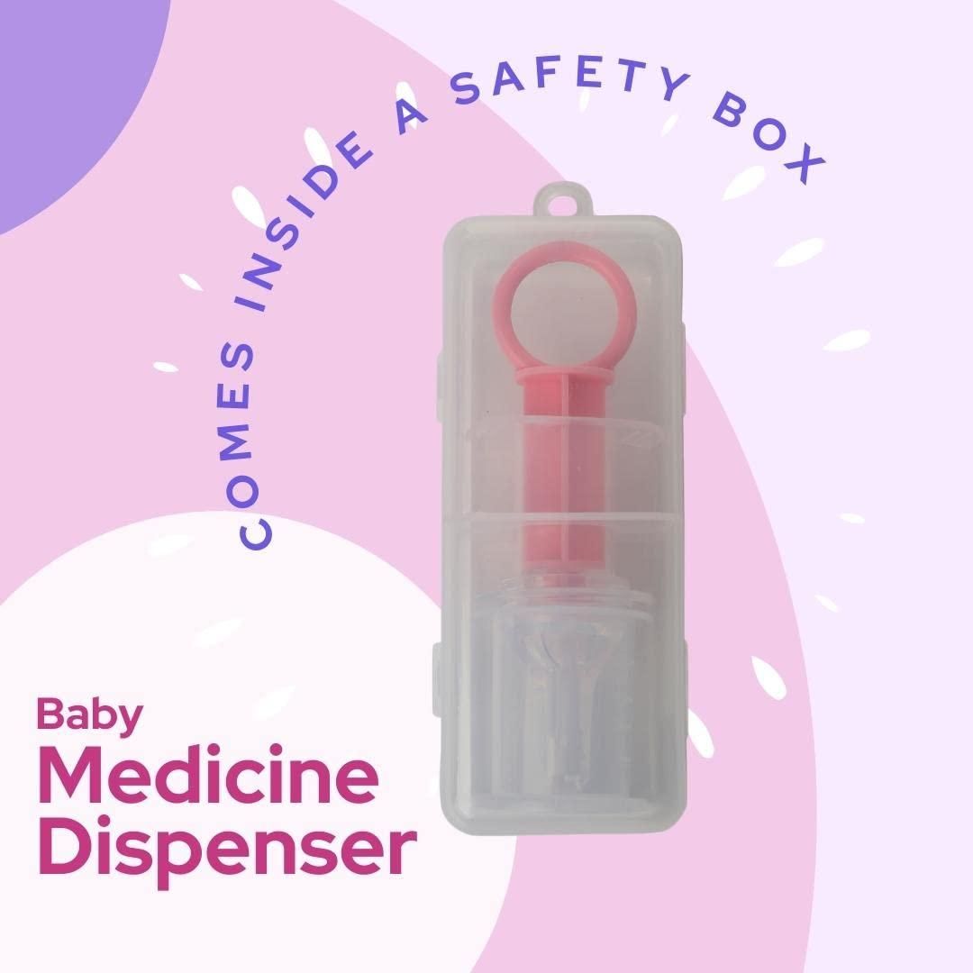 Baby Needle Feeder Medicine Dropper with Measurement Cap (Pack Of 2)